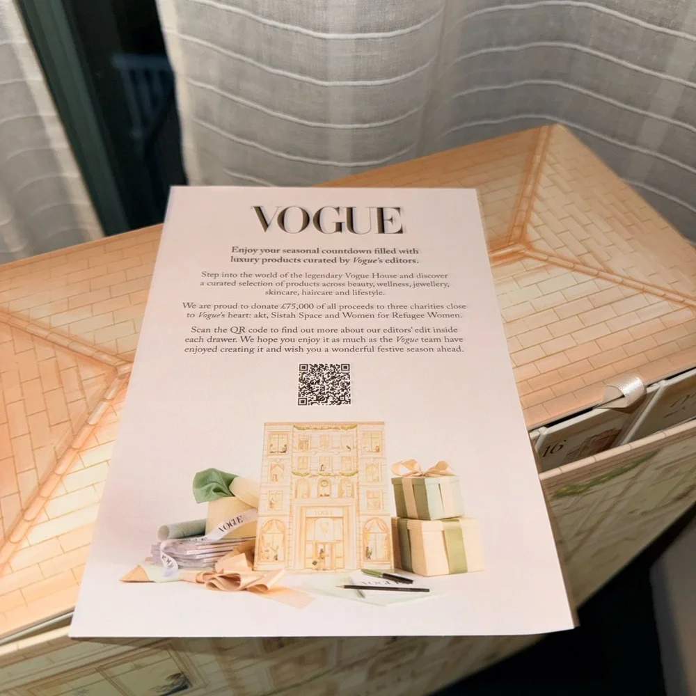 Vogue 2025 Advent Calendar Box